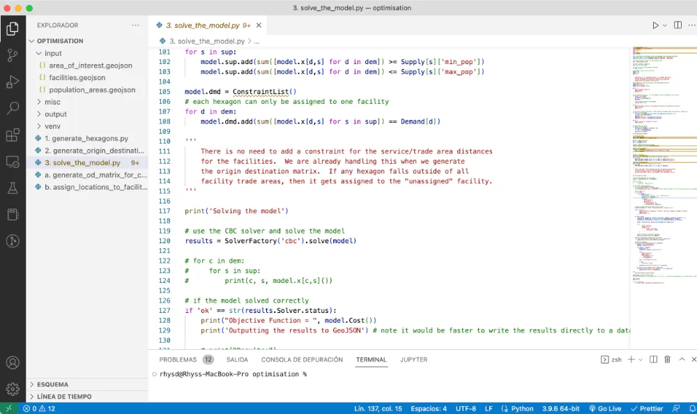 Ottimizzazione, apprendimento automatico e progettazione e sviluppo di algoritmi